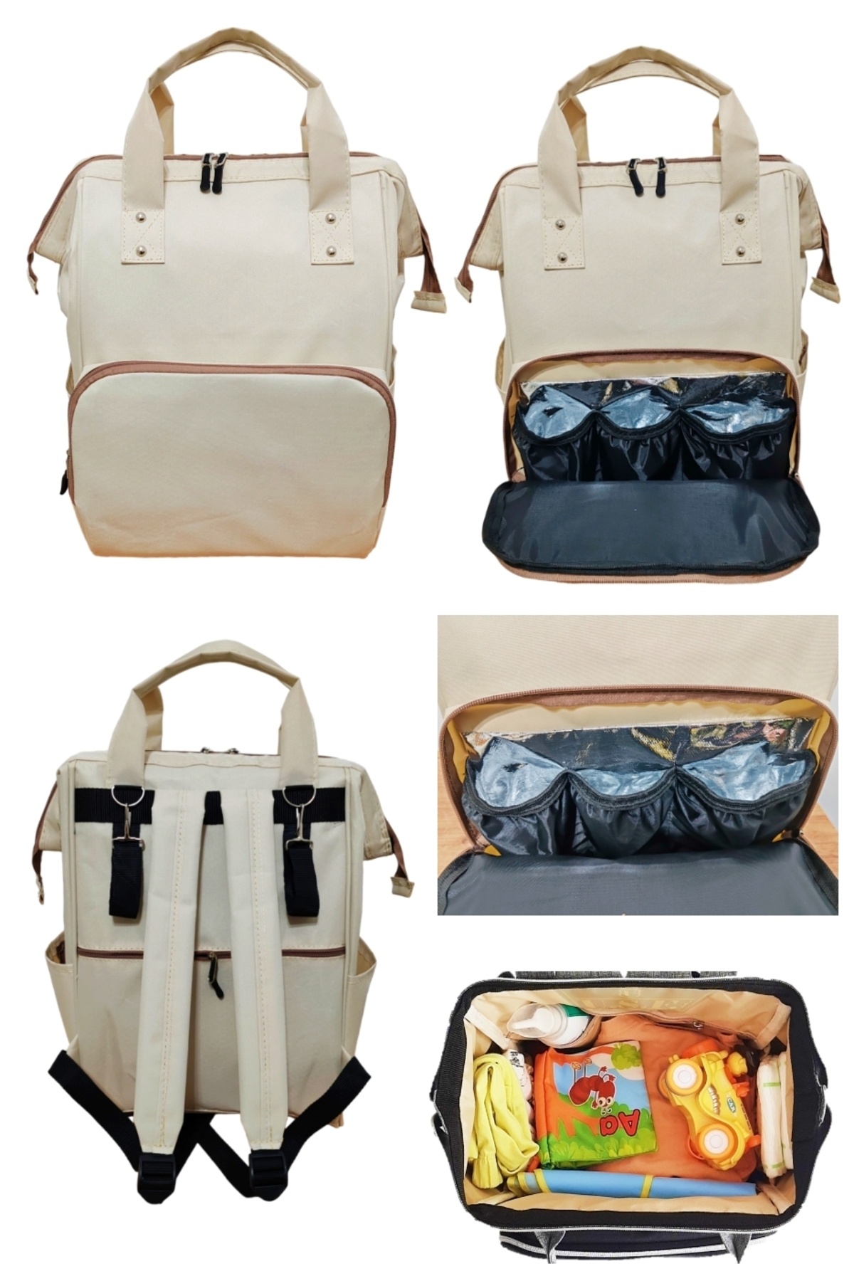 USF Ana Kucağı Puset Bebek Taşıma Portbebe + Anne Bebek Bakım Sırt Çantası 2 li set fotoğrafı 4 (önizleme)