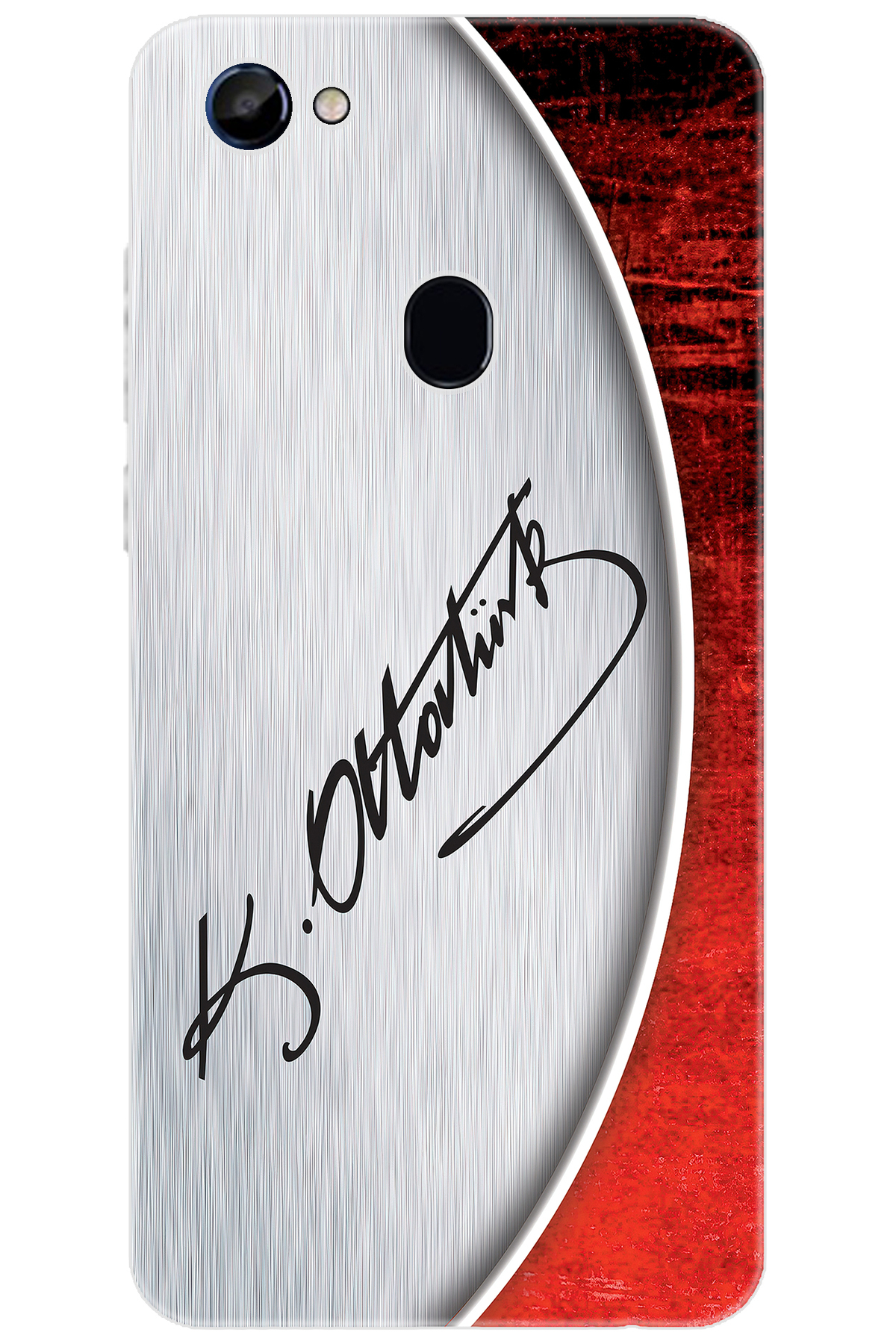 Via G3 Compatible Sheath Pattern Printed Silicone Ataturk Signature NGO:393 CP-SlyWzfW