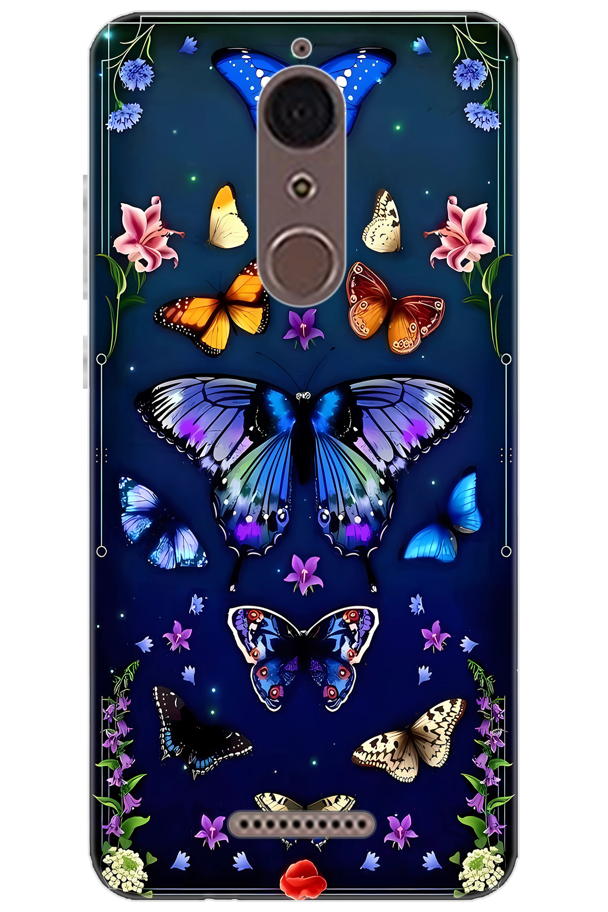 Via G1 Compatible Sheath Pattern Printed Silicone Butterfly NGO:669 CP-7TiQNTX