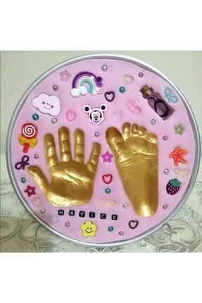 kucuk izler aljinat ile 3 boyutlu bebek el ayak izi heykeli kalip seti fiyati yorumlari trendyol