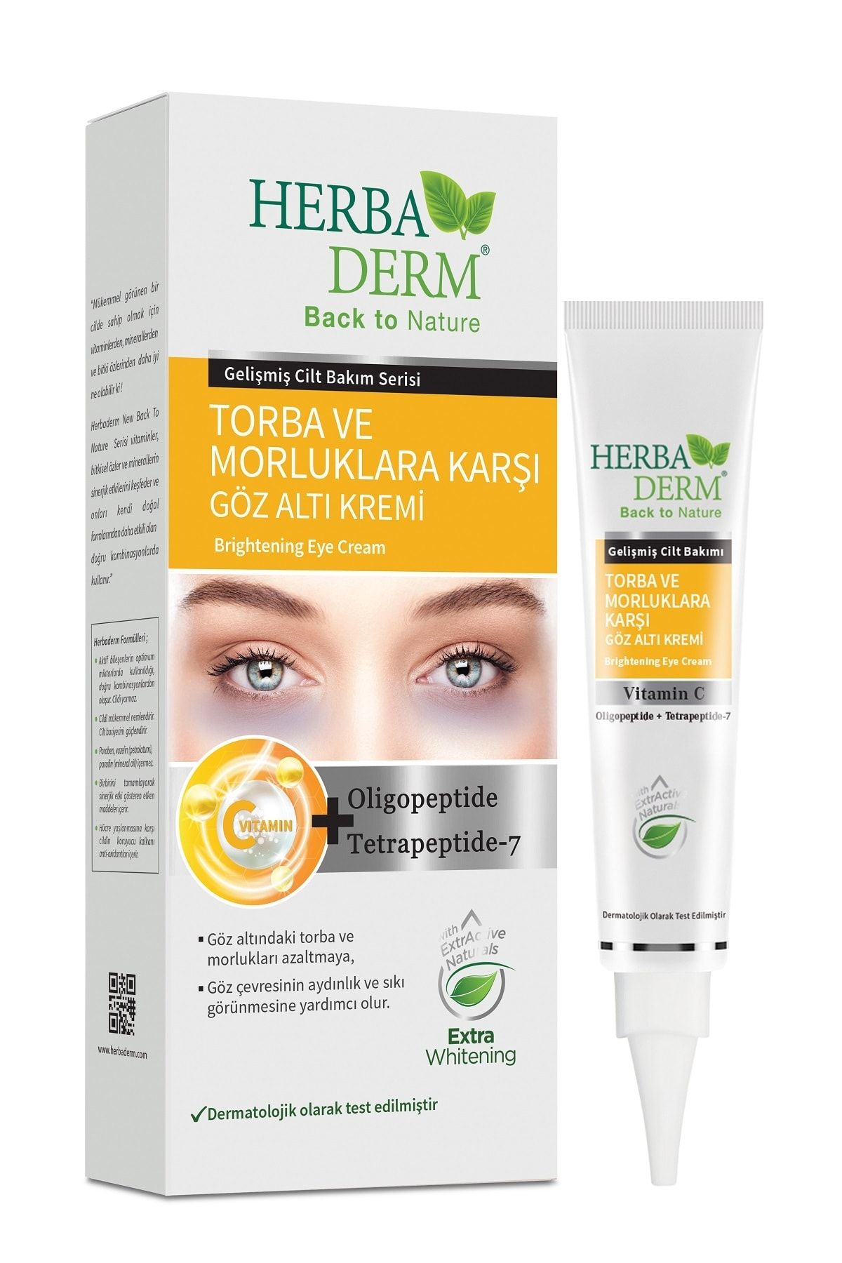 herbaderm goz alti kremi 15 ml fiyati yorumlari trendyol