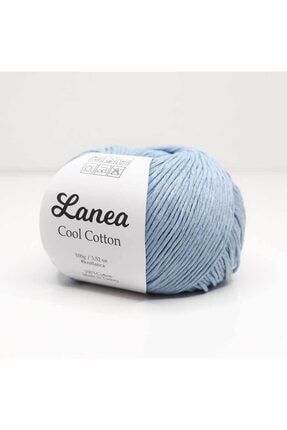 Lanea Cool Cotton Pamuk Örgü Ipi / Açık Mavi RTZZ-LPİ-Açıkpembe
