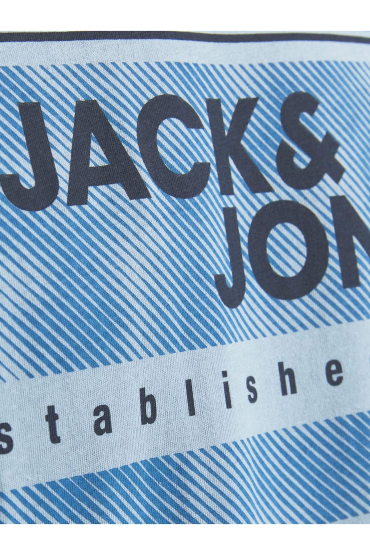 تیشرت مردانه آبی جک اند جونز | TYC00158868977 اورجینال - تصویر 5