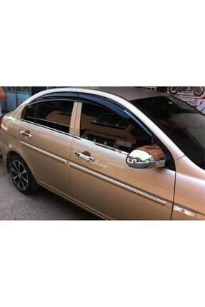 Hyundai Accent Era 2005-2011 Uyumlu Krom Kaplamalı Ayna Kapağı 468663