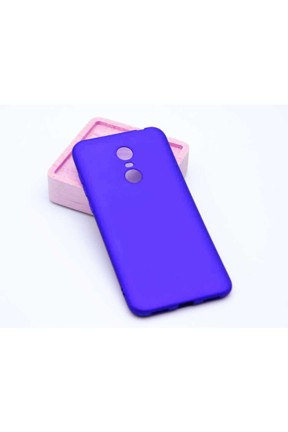Xiaomi Redmi 5 Plus Compatible (SOFT DESIGN) Soft Silicone Case Saxe Blue