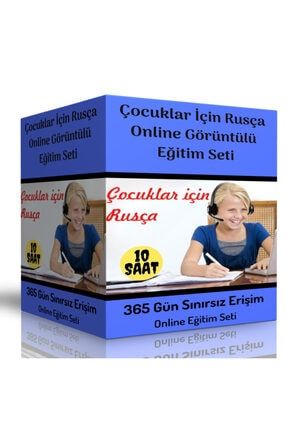 Çocuklar Için Rusça Online Görüntülü Eğitim Seti 819