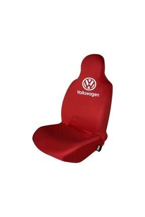 Volkswagen Golf Serisi Kırmızı Koltuk Servis Kılıfı Ön Ve Arka 4 Parça Takım vwkrmz1
