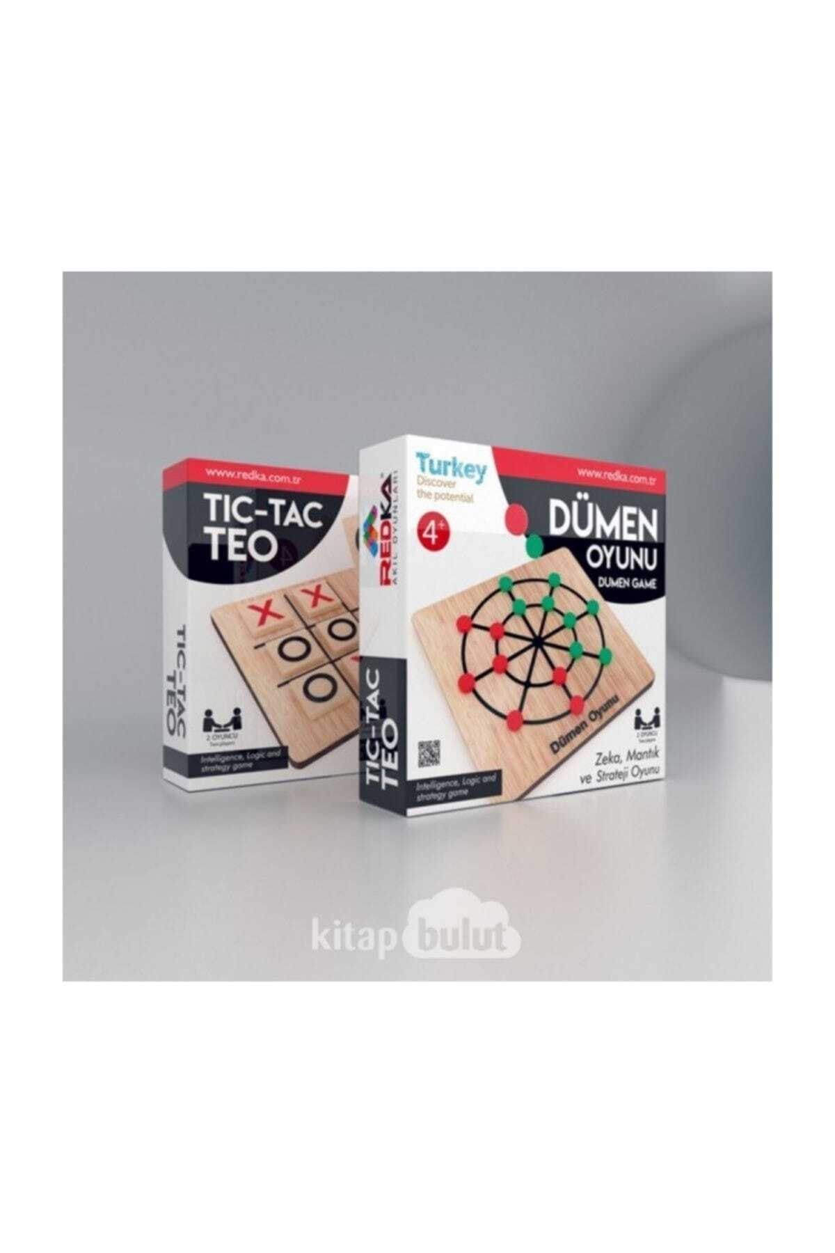 Redka Eğitici Ve Öğretici Dümen Oyunu Ve Tic Tac Toe Oyunu 2 Oyun Birden