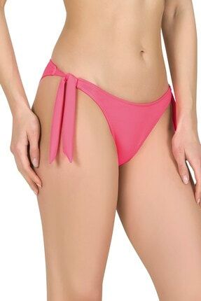 Kadın Kalın Bağcıklı Pembe Bikini Altı EP21760