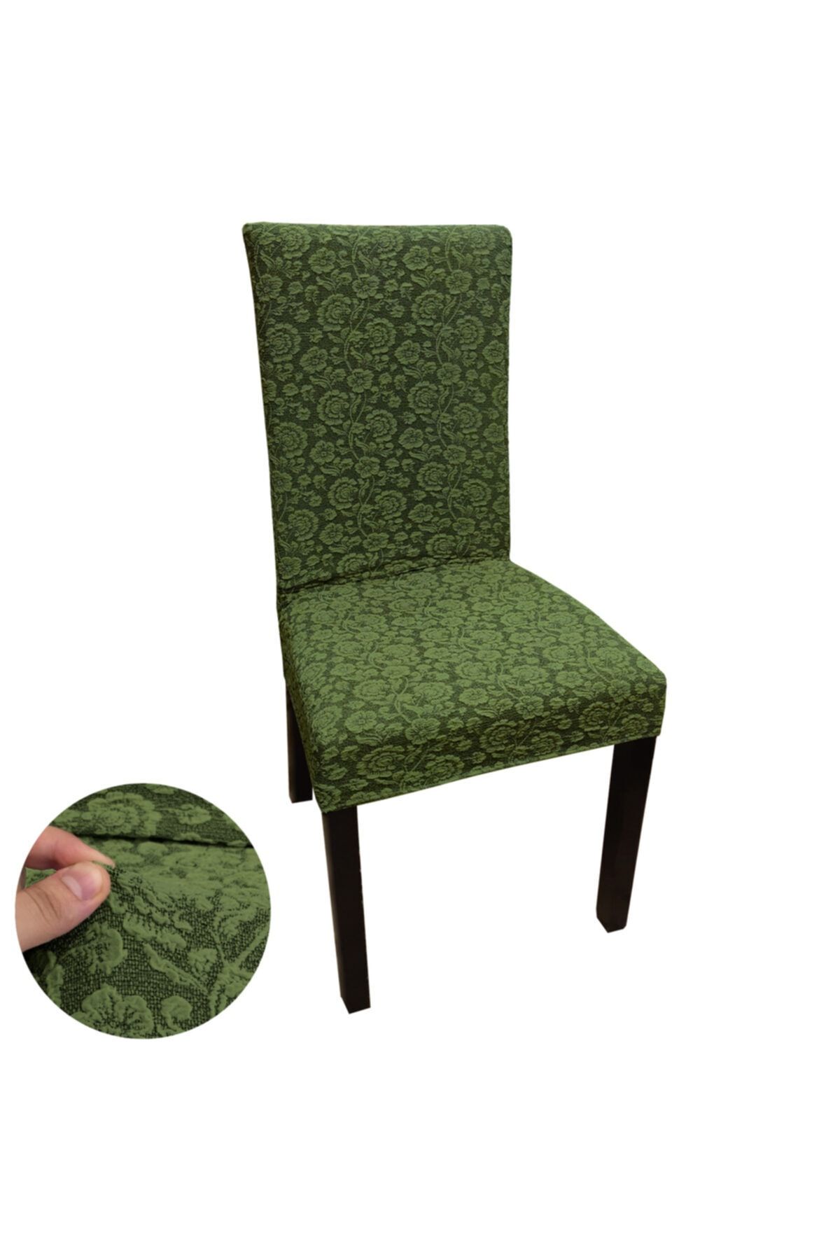 pure style jakarli likrali esnek lastikli yikanabilir sandalye ortusu sandalye kilifi fiyati yorumlari trendyol
