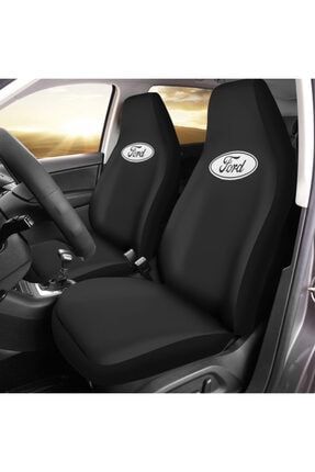 Siyah Ford Fiesta Araca Uyumlu Özel Oto Koltuk Kılıfı Pro - ( Yeni Tasarım - Yeni Fit Kalıp ) AWPS074