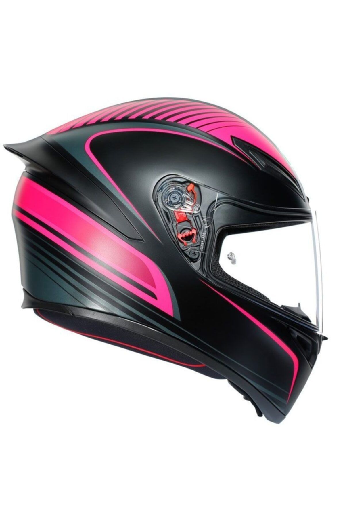 AGV K1 Multi Warmup Black Pink Kapalı Kask