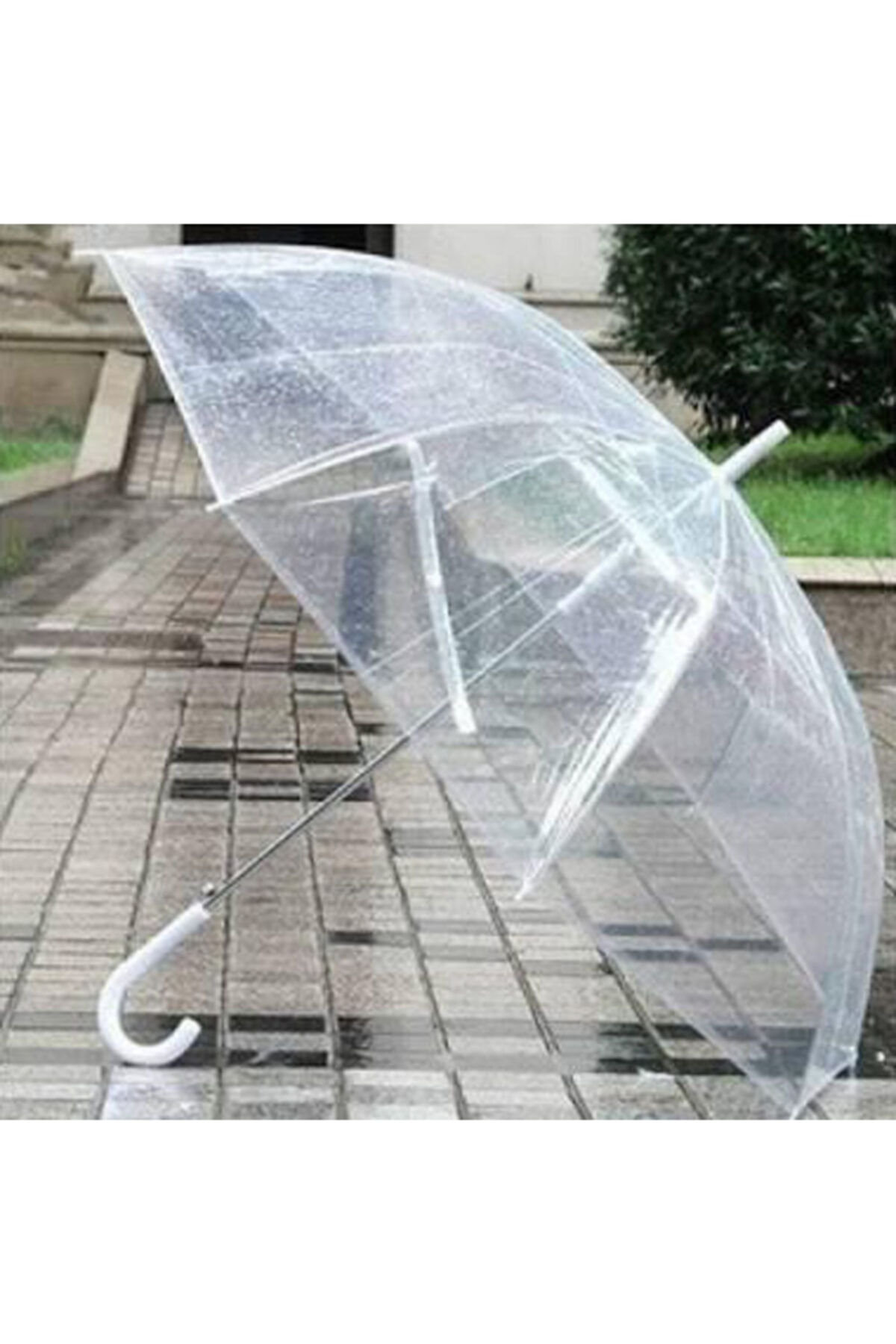 Genel Markalar Şefaf Rüzgarda Kırılmayan Şemsiye - Fiyatı, Yorumları