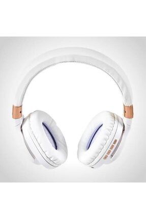 Bt760 Kablosuz Gürültü Azaltıcı Bluetooth 5.0 Kulak Üstü Kulaklık - Beyaz