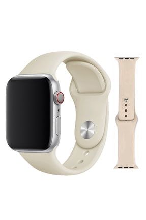 Apple Watch 1-2-3-4-5-6-se Seri (38mm-40mm) (medium - Large) Kordon Kayış A+ Yüksek Kalite Silikon BL