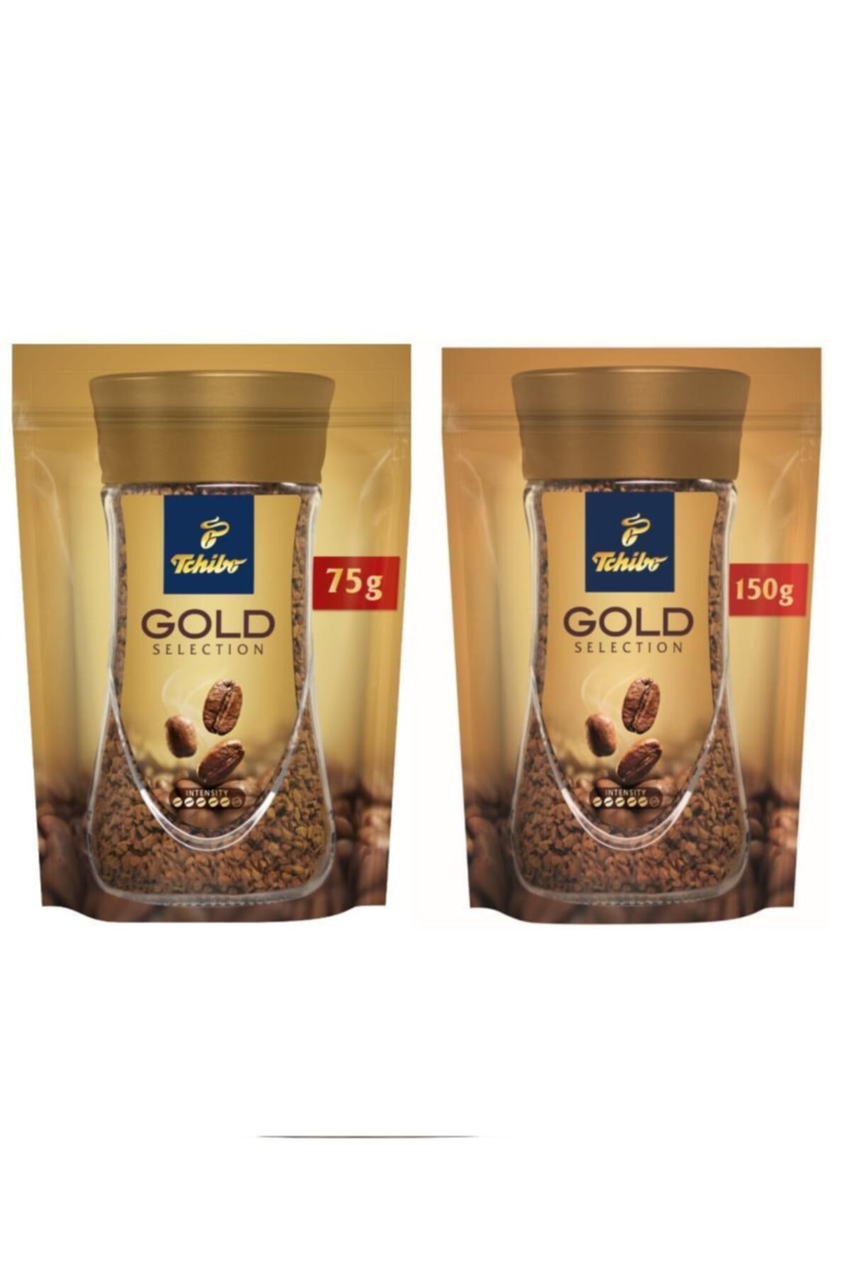 Tchibo Gold Selection 75 gr. ve Gold Selection 150 gr.