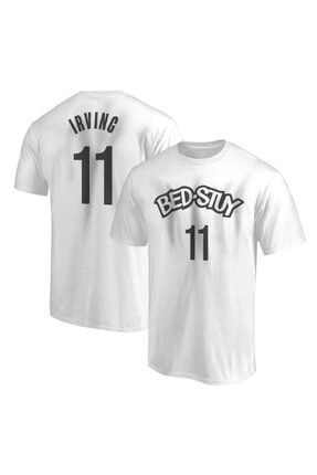 Erkek Beyaz Kyrie Irving T-shirt ENTT-TSH433BEDSTUYIRVING