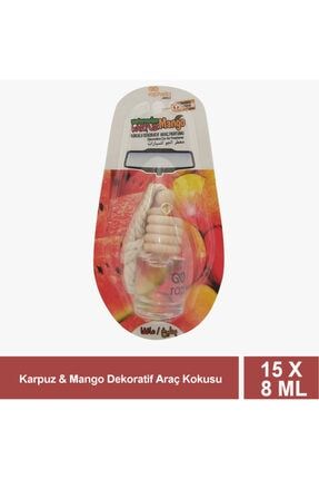 Karpuz Mango Araç Kokusu Askılı Oto Parfüm 8 Ml (15 Adet) BRGRAKKM