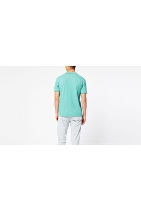 Polo Yaka Yeşil Erkek T-shirt 8616100520