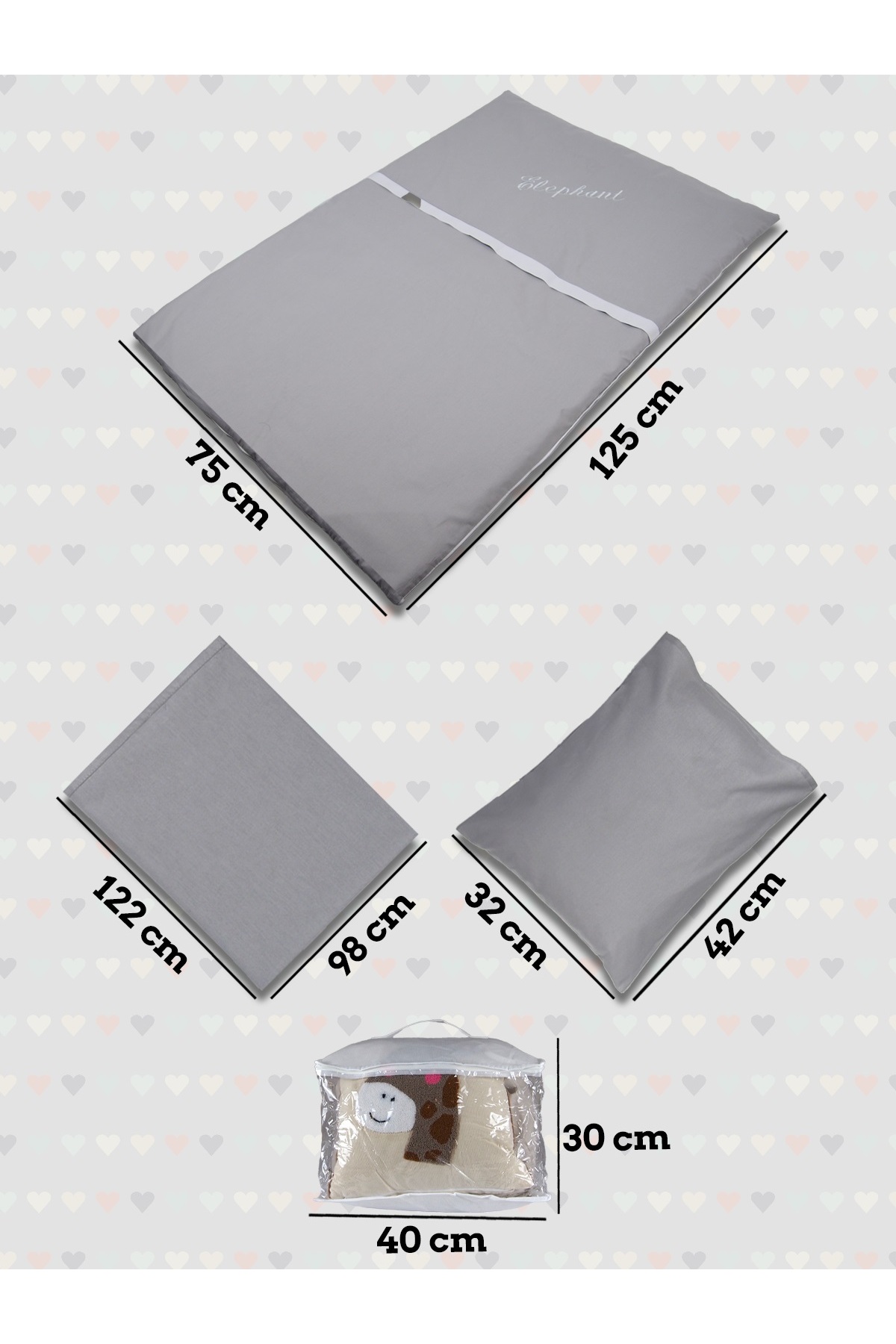 Kinder Baby Bebek Uyku Seti 6 Parça fotoğrafı 4 (önizleme)