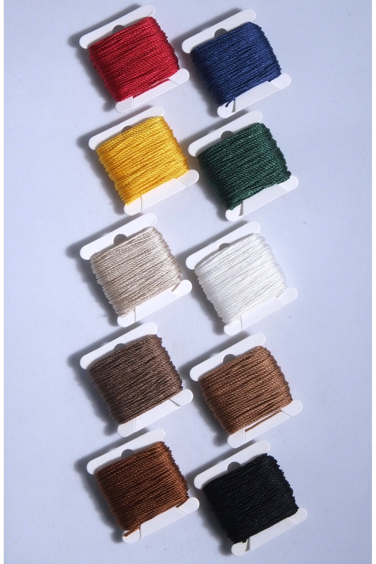 0.8 Mm  10 Metre 10 Renk Tesbih İpi Toplam 100 Metre
