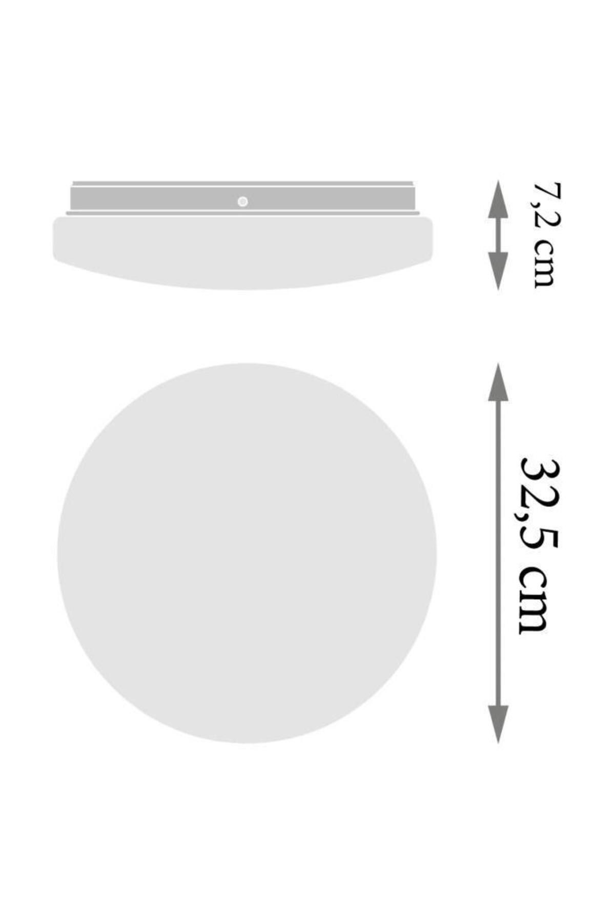 Osram Ledvance-Ledvance 24W LED Floor Lamp with Sound Sensor 6500K White Light 32.5 cm Ceiling Luminaire 3