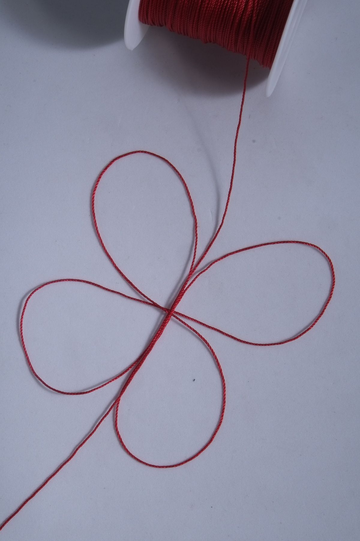 0.8 Mm 50 Metre Tesbih İpi Koyu Kırmızı
