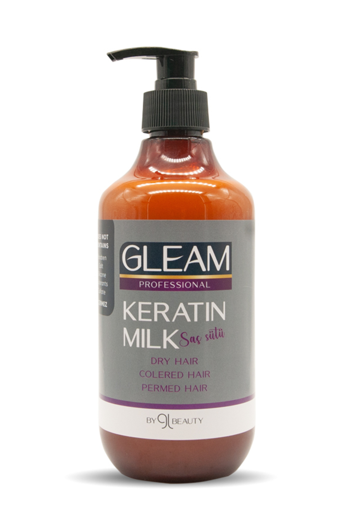 Gleam Professional Keratin Milk & Yoğun Bakım Saç Bakım Sütü 500 Ml — İFS169 — تصویر 2 از 4