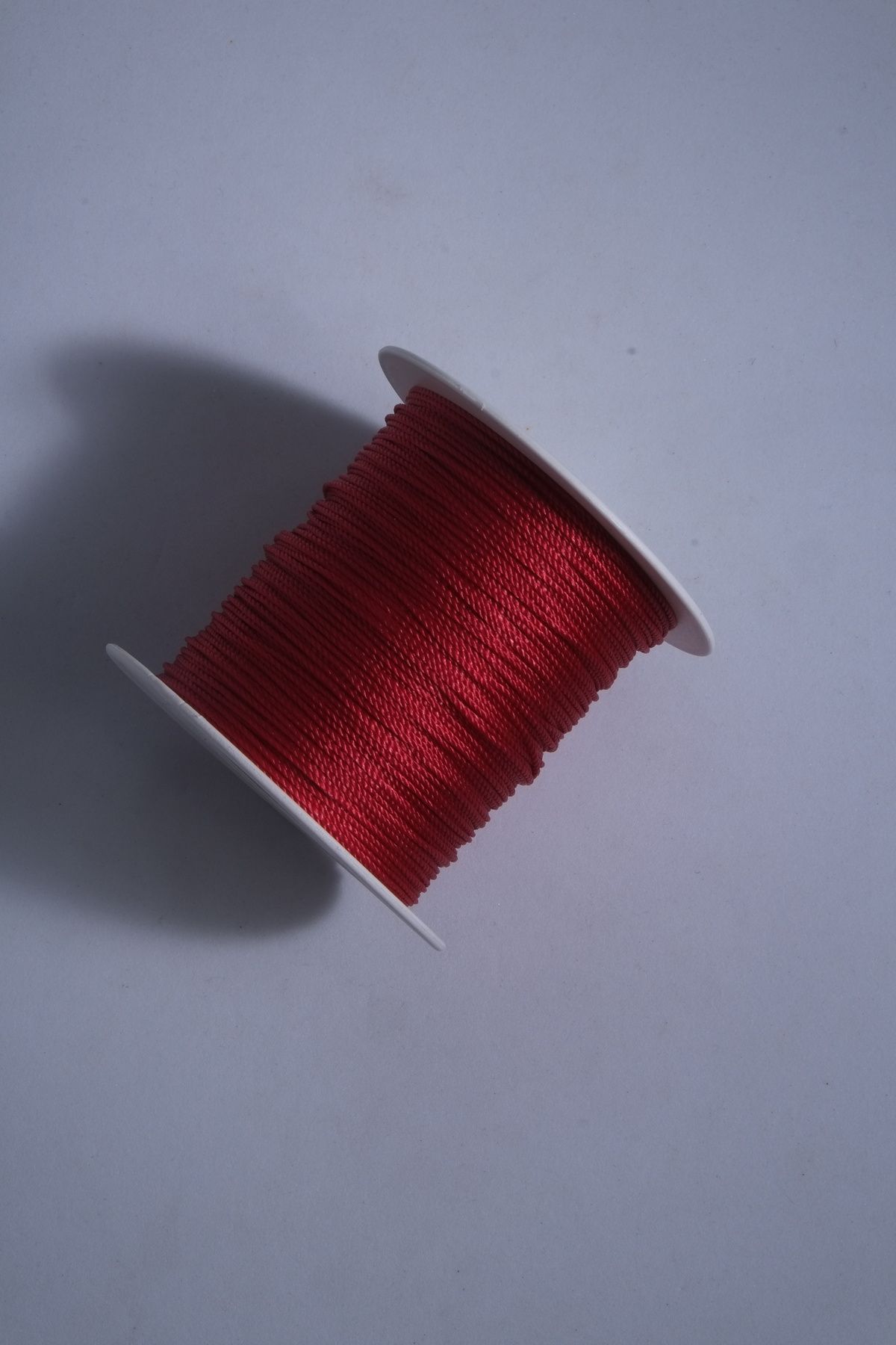 0.8 Mm 100 Metre Tesbih İpi Koyu Kırmızı
