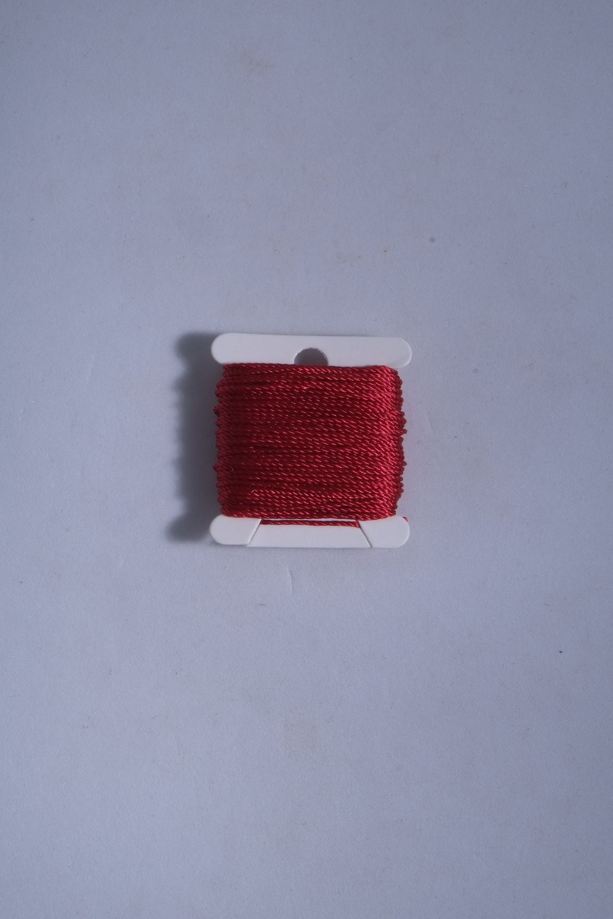 0.8 Mm 10 Metre Tesbih İpi Koyu Kırmızı