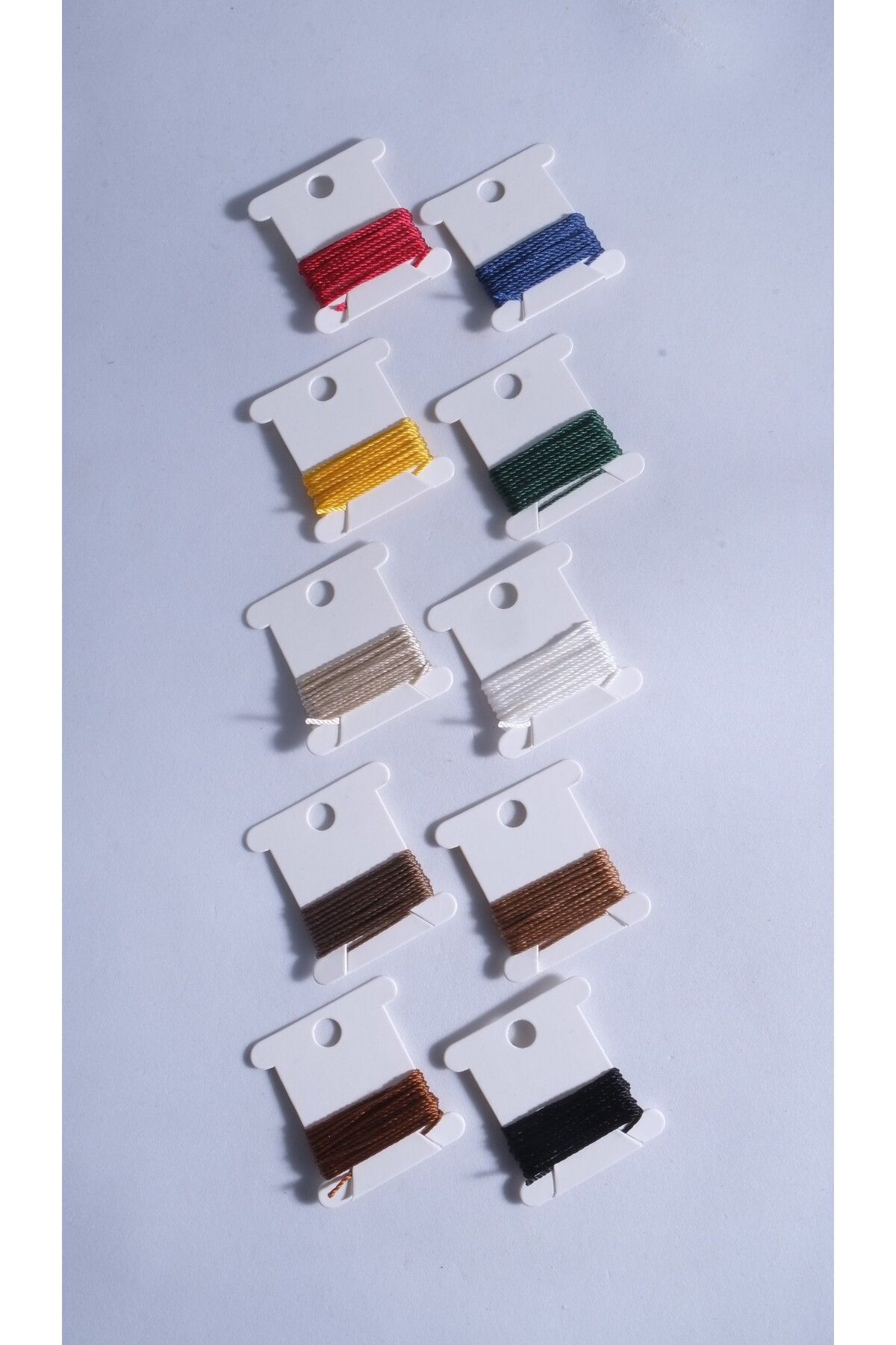 0.8 Mm 2 Metre 10 Renk Tesbih İpi Toplam 20 Metre