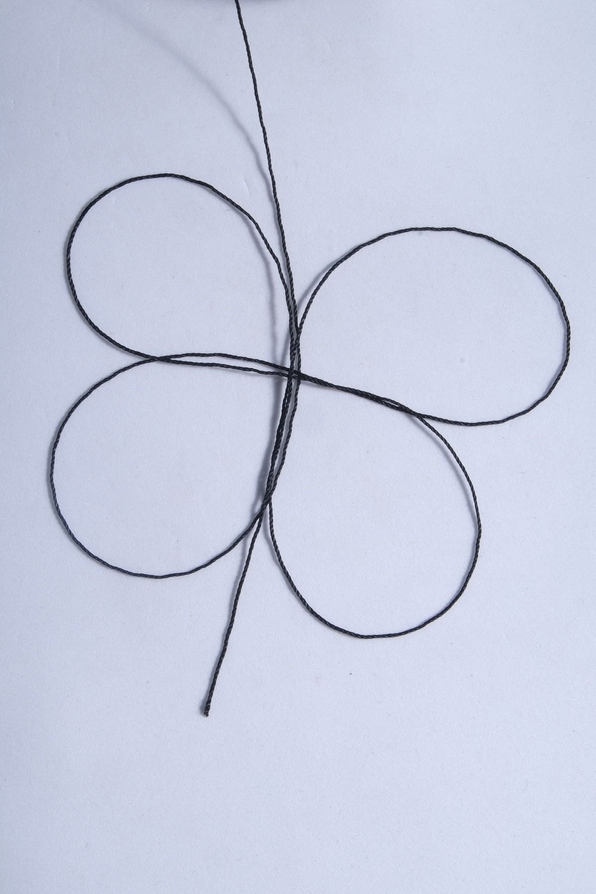 0.8 Mm 50 Metre Tesbih İpi Siyah