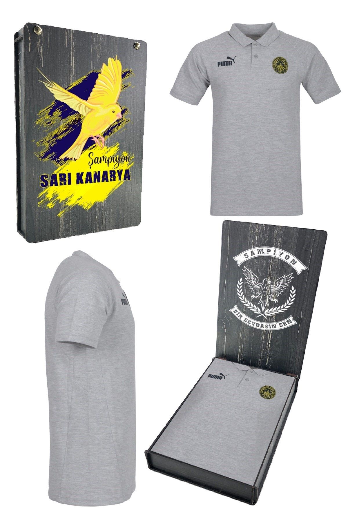 T shirt puma bambino grigio clearance