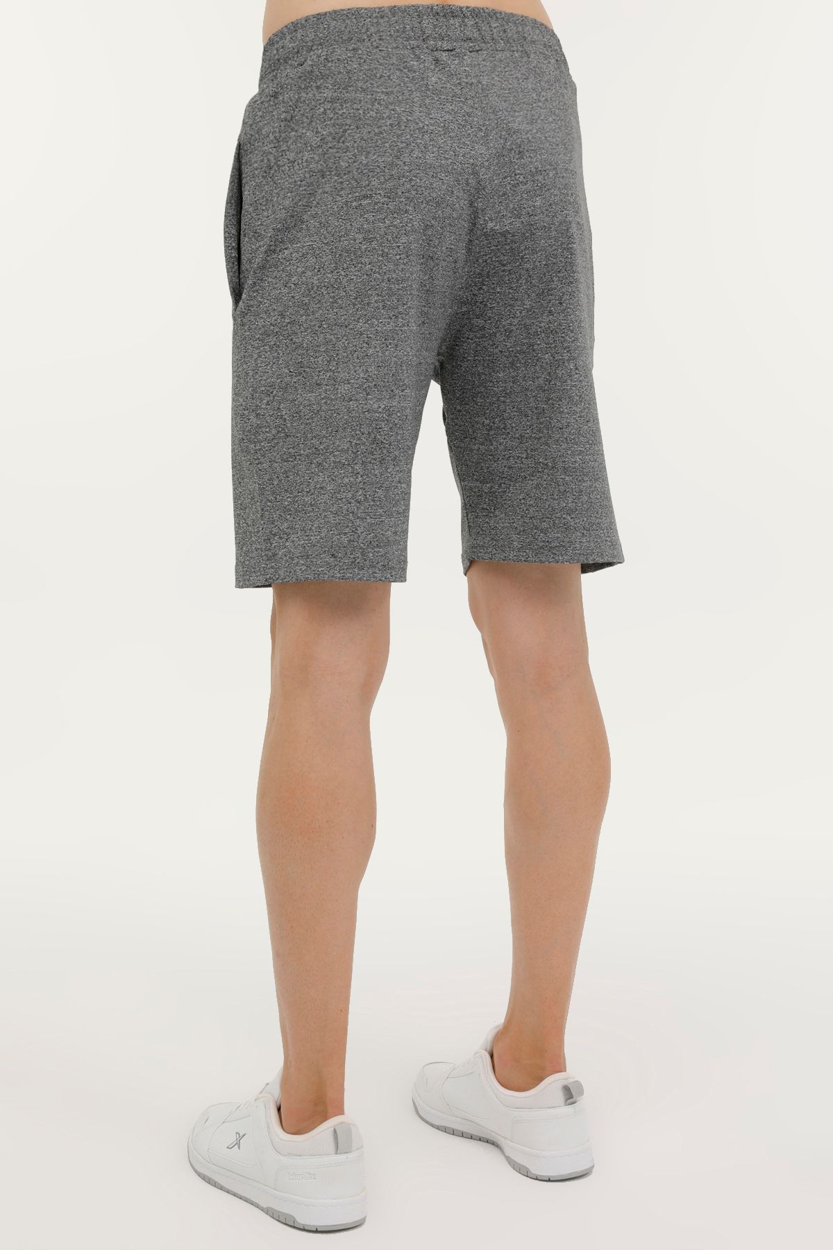 Kinetix-M-SN95 BSC PES SHORT 4FX GRI MULINE Erkek Şort 2