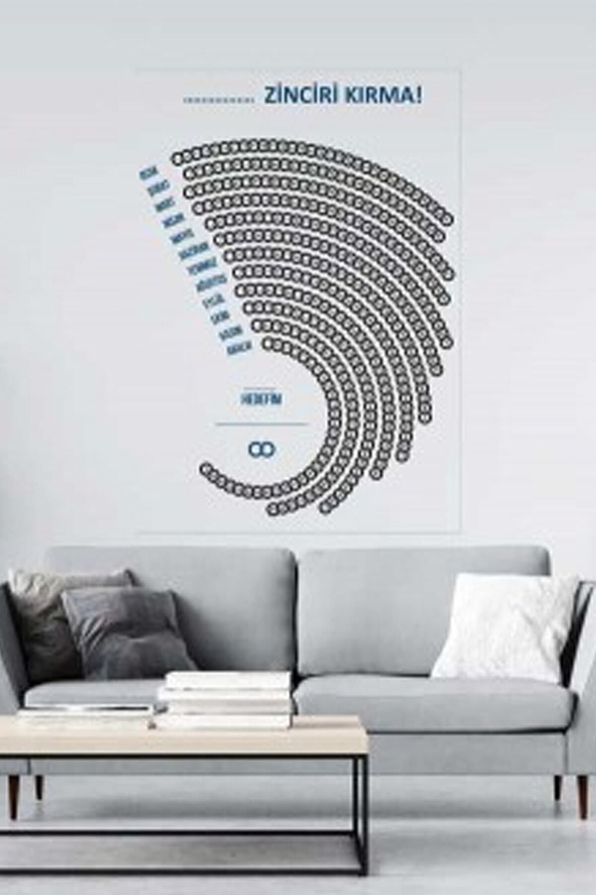 Pi Papers-Breaking the Chain Calendar - Smart Paper Blackboard Magic Board that Can Be Holded Without Adhesive, Written and Erased 6