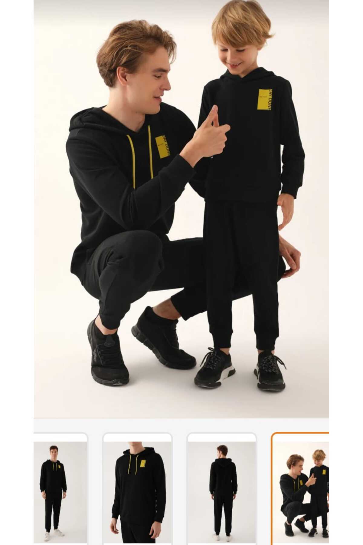 Arnetta-FATHER SON COMBIN Tracksuit SET [CHILDREN'S AND ADULT PRICES DIFFERENT] 1