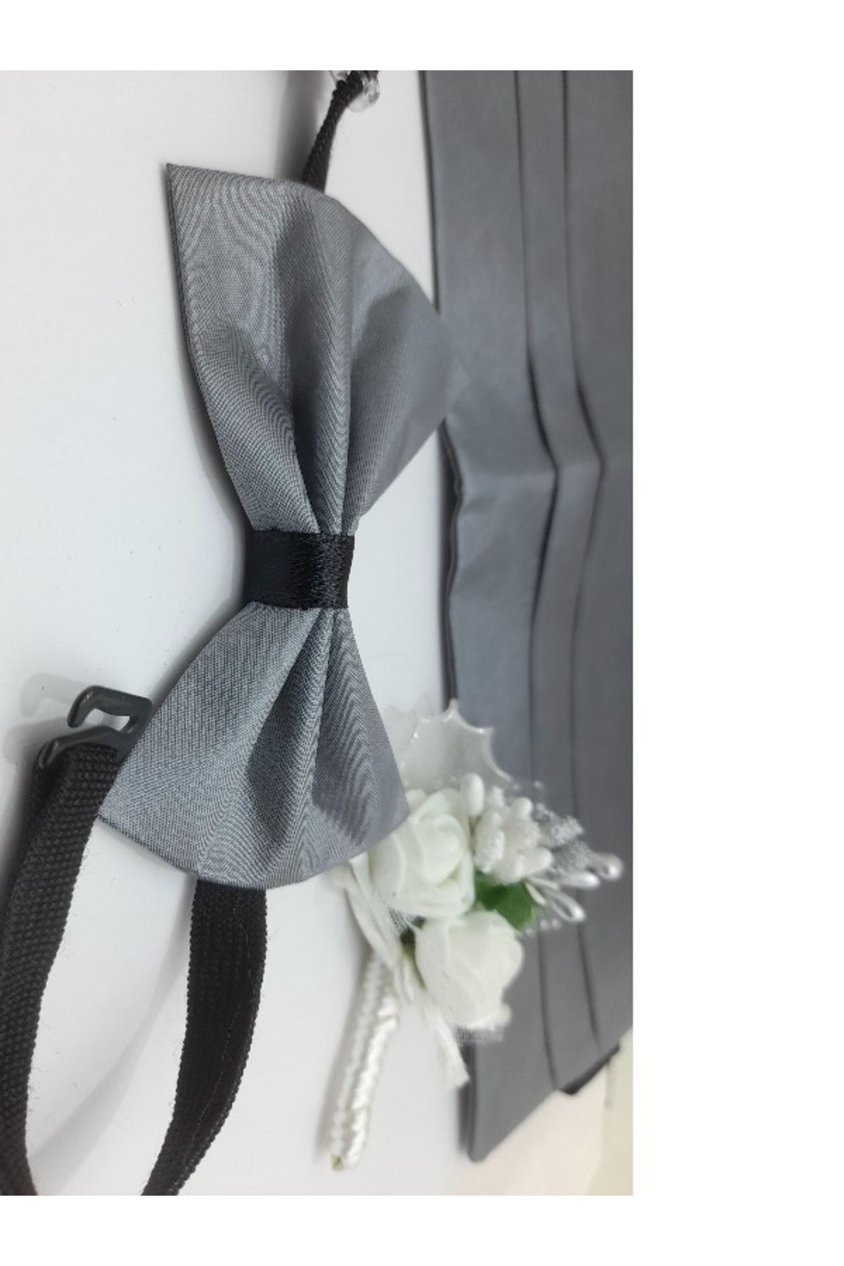 YAĞMUR SANAT TASARIM-1-10 YEARS OLD CHILDREN'S BOW TIE BIRD COLLAR FLOWER 2