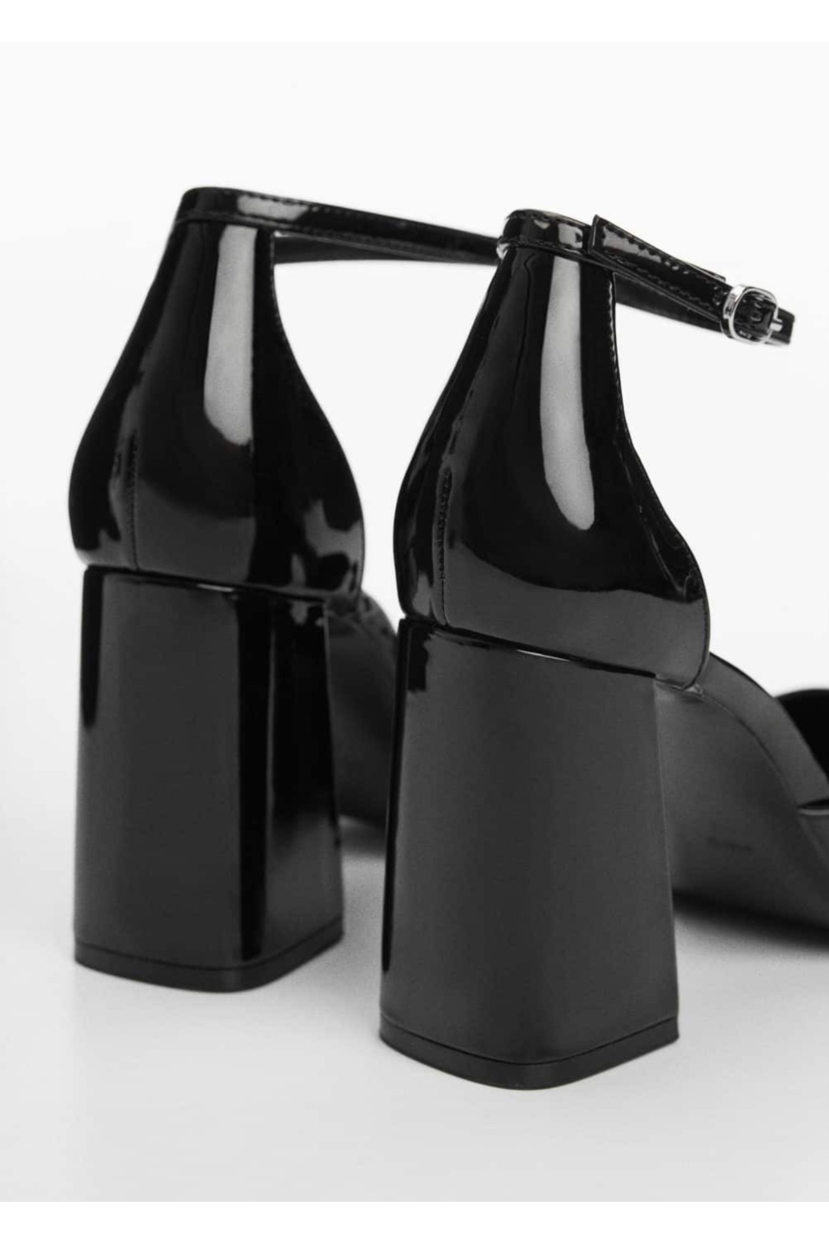 MANGO Woman-High Heels in Lackleder-Optik 8