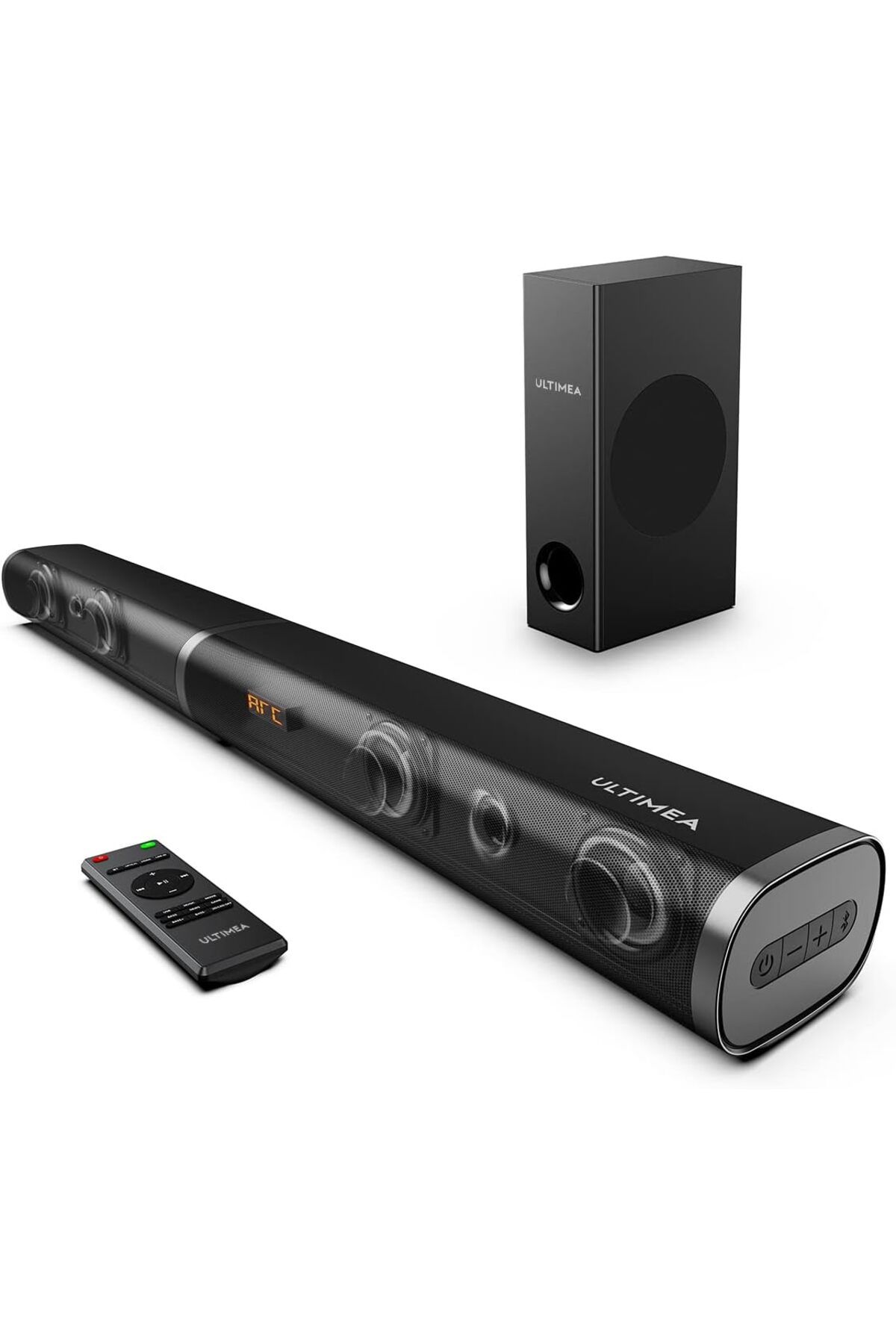 ULTIMEA 190 W 2.1 Soundbar ve Subwoofer 6 EQ Modu ile 5.0 Bluetooth Surround Ev Sineması Ses Sistemi