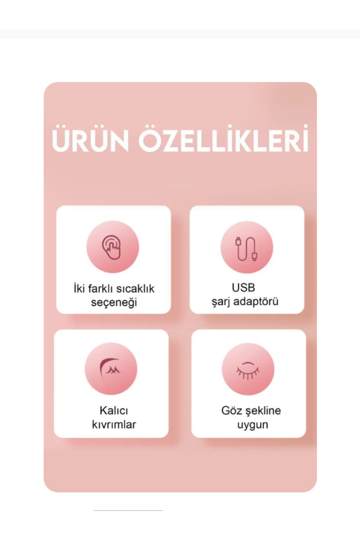 فرمژه   MUJGAN | kirpikkıvırıcıpembe اورجینال - تصویر 2