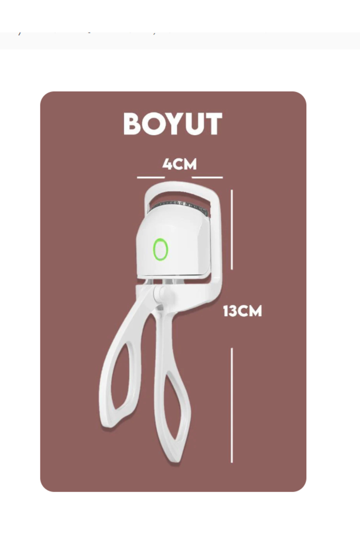 فرمژه   MUJGAN | kirpikkıvırıcıpembe اورجینال - تصویر 8