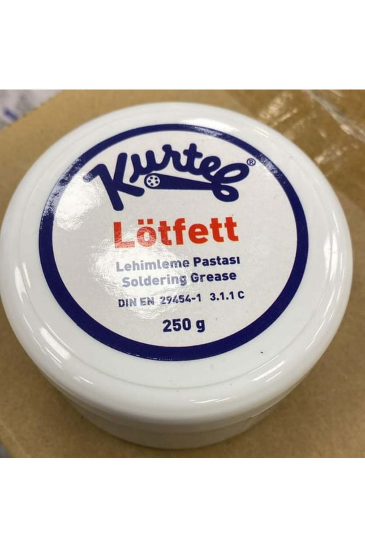 Kurtel 250 Gr. Lötfet - Lehim Pastası