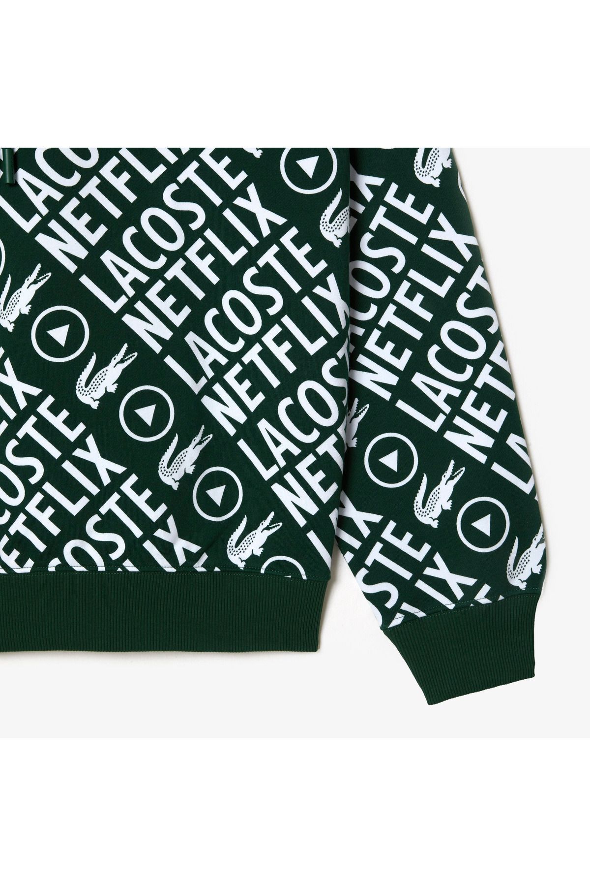 Lacoste X Netflix Men's Loose Fit Hasted Sweatryrt