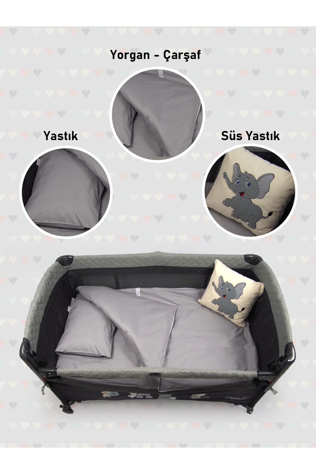 Kinder Baby Bebek Uyku Seti 6 Parça fotoğrafı 3 (önizleme)