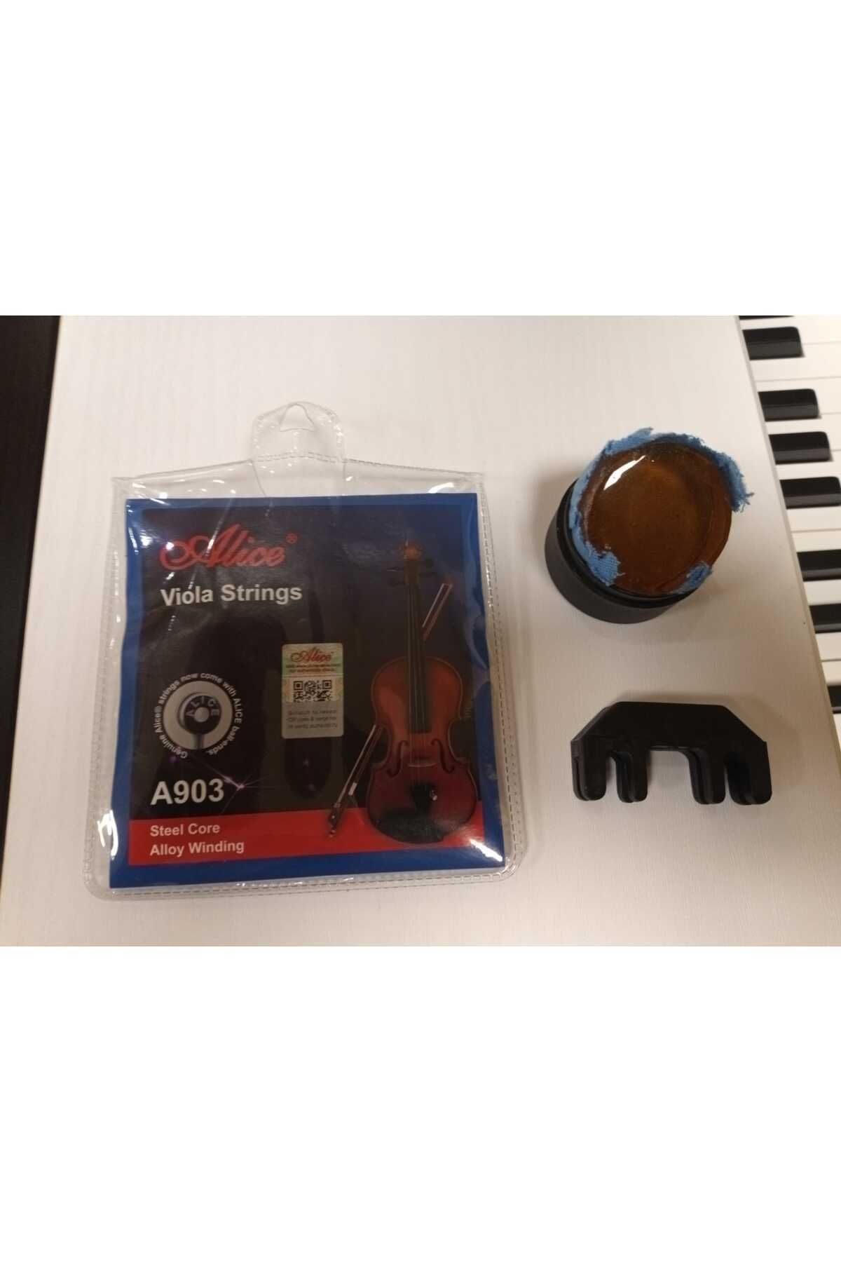 Alice-ALİCE A903 VIOLA WIRE SET ( RESIN + VIOLIN MUTTER ) 4