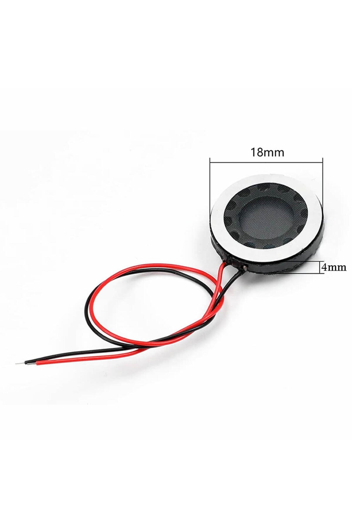 Hoparlör 1W 8ohm 18mm Yuvarlak 8cm Kablolu Mini 1.8cm Speaker Ses Müzik Amfi Ürün Müze Otomobil 2
