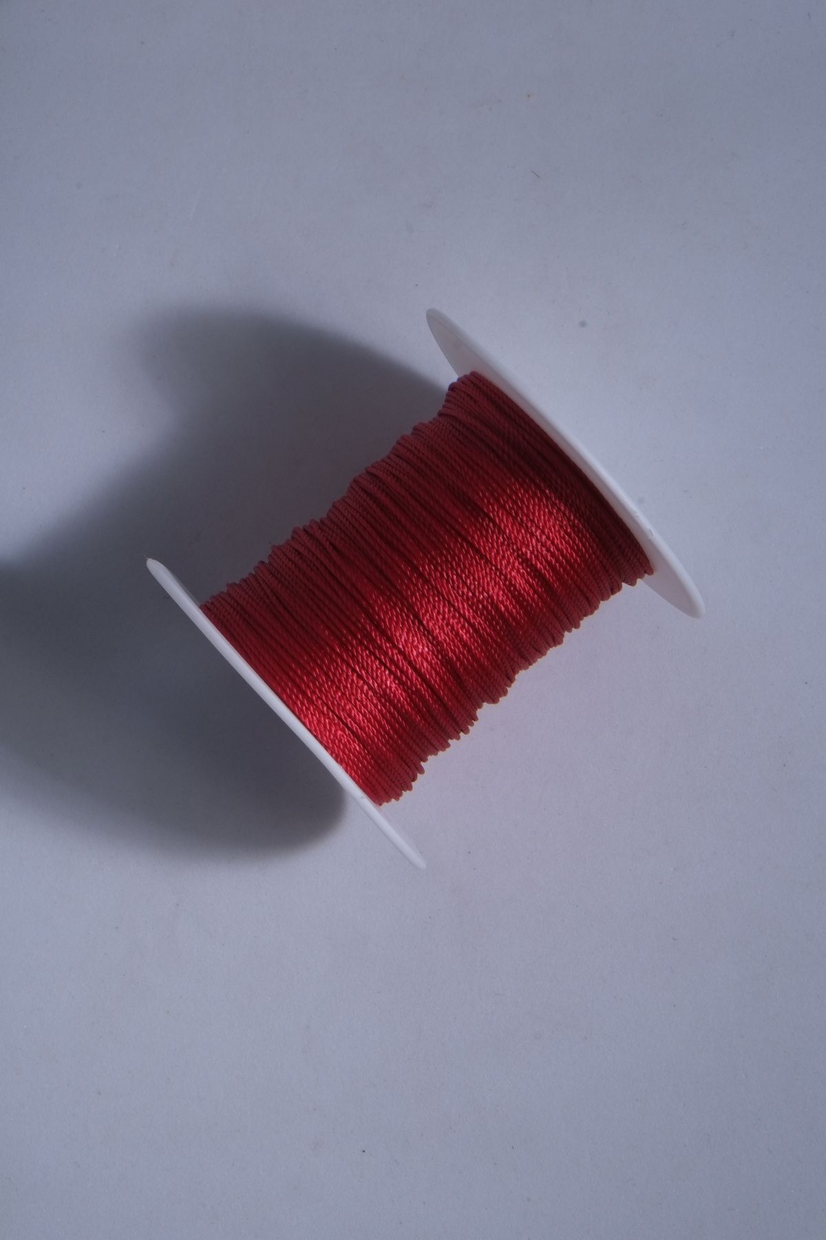 0.8 Mm 50 Metre Tesbih İpi Koyu Kırmızı