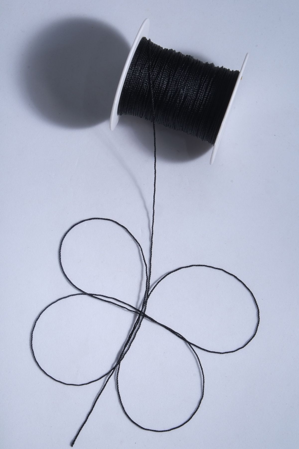 0.8 Mm 50 Metre Tesbih İpi Siyah