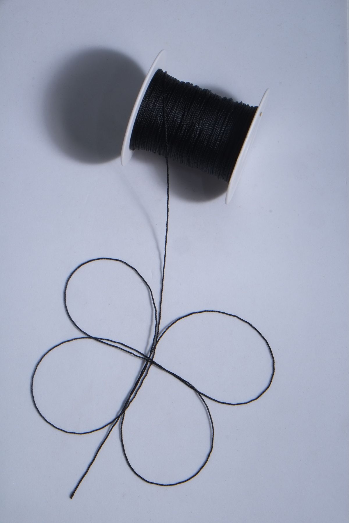 0.8 Mm 50 Metre Tesbih İpi Siyah
