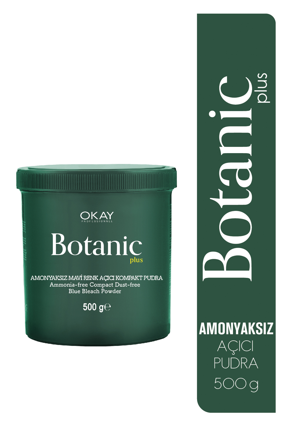 OKAYPROFESSIONNEL BOTANIC plus Amonyaksız Mavi Renk Açıcı Pudra 500gr